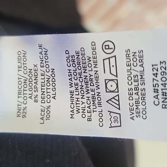 Loft Black Eyelet Sleeve Top - Picture 6 of 8